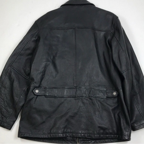 Wilsons Leather Classic Black Jacket - Picture 2 of 4